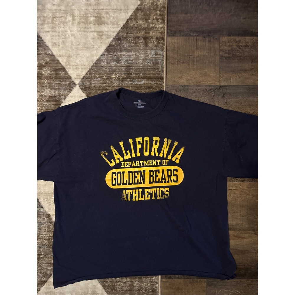 CALIFORNIA GOLDEN BEARS DEPARTMENT OF ATHLETICS T-SHIRT SIZE XXL  2XL Vintage